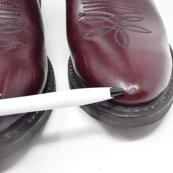 Justin Basics Boot Western Cowboy Men 7.5 EE JB1110 Rodeo Farmhouse Boho Unisex - Picture 4 of 13